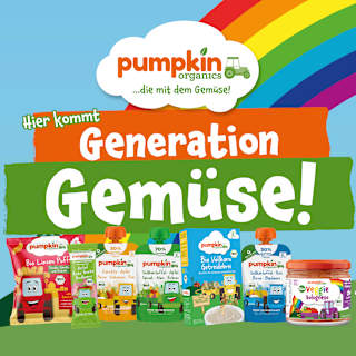 Quetschie Mango, Karotte, Pastinake und Hafer, ab 6 Monaten pumpkin organics