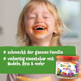 Soße Veggie Bolognese ab 1 Jahr pumpkin organics