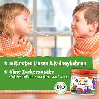 Soße Veggie Bolognese ab 1 Jahr pumpkin organics