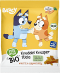Kindersnack Bluey Knusper Sticks Karotte & Süßkartoffel ab 12 Monaten PURE & FUN