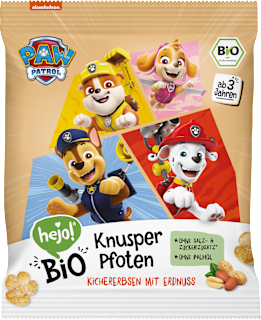 Kindersnack Paw Patrol Knusper Pfoten ab 3 Jahren PURE & FUN