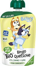 Quetschie Bluey mit Apfel, Banane & Gurke ab 12 Monaten PURE & FUN