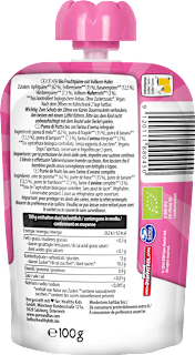 Quetschie Helden Skye, Erdbeere, Himbeere & Vollkorn-Hafer ab 12 Monaten PURE & FUN
