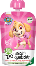 Quetschie Helden Skye, Erdbeere, Himbeere & Vollkorn-Hafer ab 12 Monaten PURE & FUN