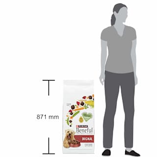 Trockenfutter Hund mit Rind & Gartengemüse, Original  Purina Beneful