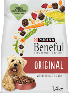 Trockenfutter Hund mit Rind & Gemüse, Original Purina Beneful