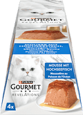 Nassfutter Katze Hochseefisch in Sauce, Revelations Mousse Multipack (4x57g) Purina Gourmet