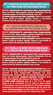 Nassfutter Katze mit Fisch, Mon Petit intense, Multipack (6x50 g) Purina Gourmet