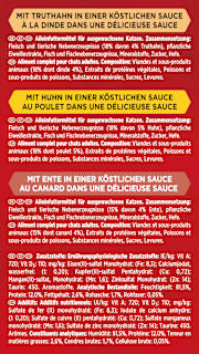 Nassfutter Katze mit Geflügel, Mon Petit intense, Multipack (6x50 g) Purina Gourmet