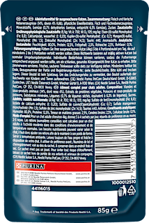 Nassfutter Katze mit Kalb & Gemüse, Perle - erlesene Streifen in Sauce Purina Gourmet