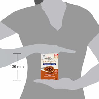 Nassfutter Katze mit Lachs & Kabeljau oder Scholle, Soup Royale, Multipack (6x45 g) Purina Gourmet