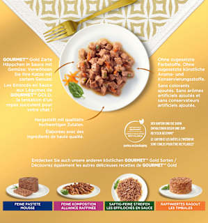Nassfutter Katze zarte Häppchen in Soße Multipack (8x85 g) Purina Gourmet