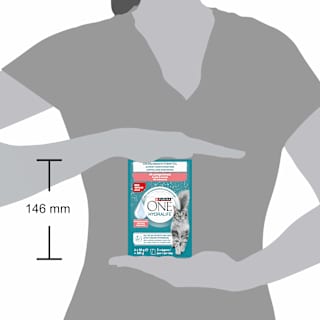 Nassfutter Katze mit Lachs, Hydralife Multipack (6x50 g) PURINA ONE