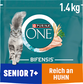 Trockenfutter Katze mit Huhn, Senior                      PURINA ONE