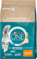 Trockenfutter Katze mit Huhn & Vollkorn Getreide, Adult  PURINA ONE