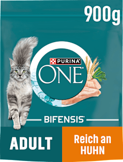 Trockenfutter Katze mit Huhn & Vollkorn Getreide, Adult PURINA ONE