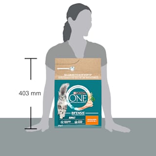 Trockenfutter Katze mit Huhn & Vollkorn Getreide, Adult  PURINA ONE