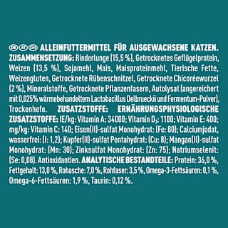 Trockenfutter Katze mit Rind & Weizen, Sterilcat, Adult PURINA ONE