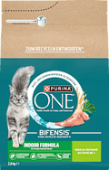 Trockenfutter Katze mit Truthahn & Vollkorn Getreide, Indoor Formula, Adult PURINA ONE
