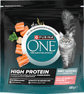 Trockenfutter Katze reich an Lachs, high protein PURINA ONE