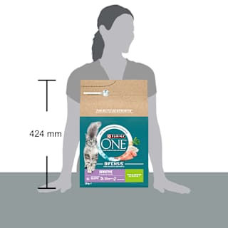 Trockenfutter Katze sensitive mit Truthahn & Reis, Adult PURINA ONE