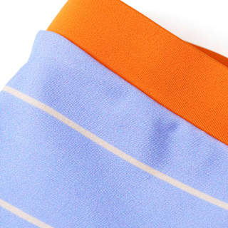 Badehose, lila & orange, Gr. 110/116 PUSBLU