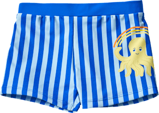 Badehose mit Oktopus-Motiv, blau, Gr. 110/116 PUSBLU