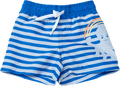 Badehose mit Oktopus-Motiv & Tasche, blau, Gr. 110/116 PUSBLU