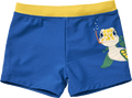 Badehose mit Schildkröten-Motiv, blau + gelb, Gr. 110/116 PUSBLU