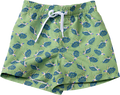 Badehose mit Schildkröten-Muster, grün, Gr. 98/104 PUSBLU