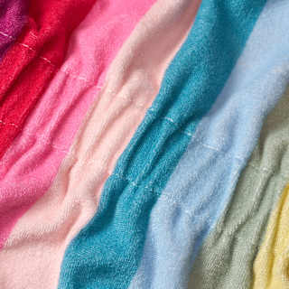 Badekleid mit Streifen-Muster, bunt, Gr. 98/104 PUSBLU