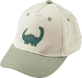 Basecap mit Dino-Motiv, beige +grün, Gr. 52/53 PUSBLU