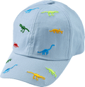 Basecap mit Dino-Muster, blau, Gr. 54/55 PUSBLU