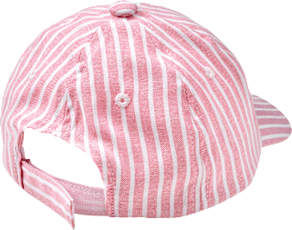 Basecap mit Kirsch-Motiv, rosa & weiß, Gr. 52/53 PUSBLU