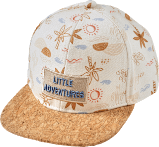 Basecap mit Korkschirm & Palmen-Muster, beige, Gr. 50/51 PUSBLU