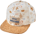 Basecap mit Korkschirm & Palmen-Muster, beige, Gr. 50/51 PUSBLU