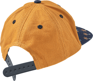 Basecap mit Palmen-Muster, orange & blau, Gr. 52/53 PUSBLU