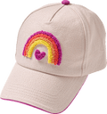 Basecap mit Regenbogen-Applikation, beige, Gr. 52/53 PUSBLU