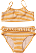 Bikini mit Rüschen, gelb, Gr. 122/128 PUSBLU