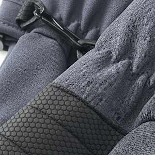 Handschuhe Softshell, grau, Gr. 3 PUSBLU