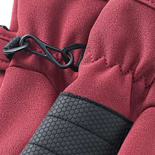 Handschuhe Softshell, rot, Gr. 3 PUSBLU