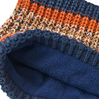 Loop Schal, beige & orange PUSBLU