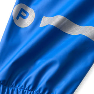 Regenhose mit Trägern, blau, Gr. 98/104 PUSBLU