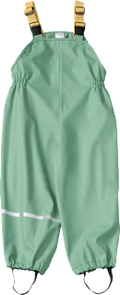Regenhose mit Trägern, grün, Gr. 110/116 PUSBLU