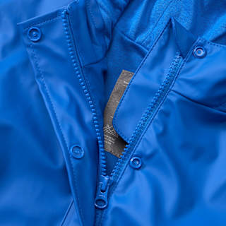 Regenjacke, blau, Gr. 122/128 PUSBLU