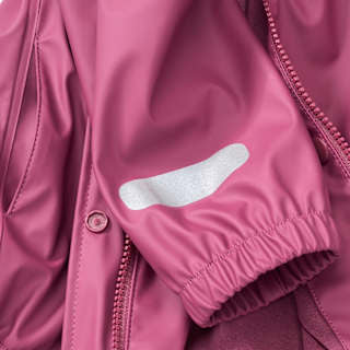 Regenjacke, lila, Gr. 110/116 PUSBLU