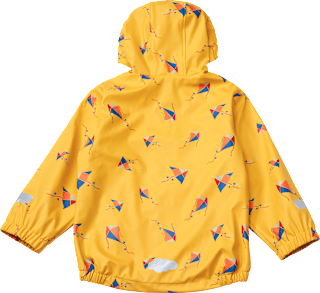 Regenjacke mit Futter & Drachen-Muster, gelb, Gr. 110/116 PUSBLU