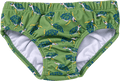 Schwimmwindel mit Blatt-Muster, grün, Gr. 74/80 PUSBLU