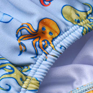Schwimmwindel mit Oktopus-Muster, blau, Gr. 86/92 PUSBLU