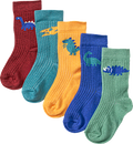 Socken mit Dino-Muster, bunt, Gr. 19/22 PUSBLU